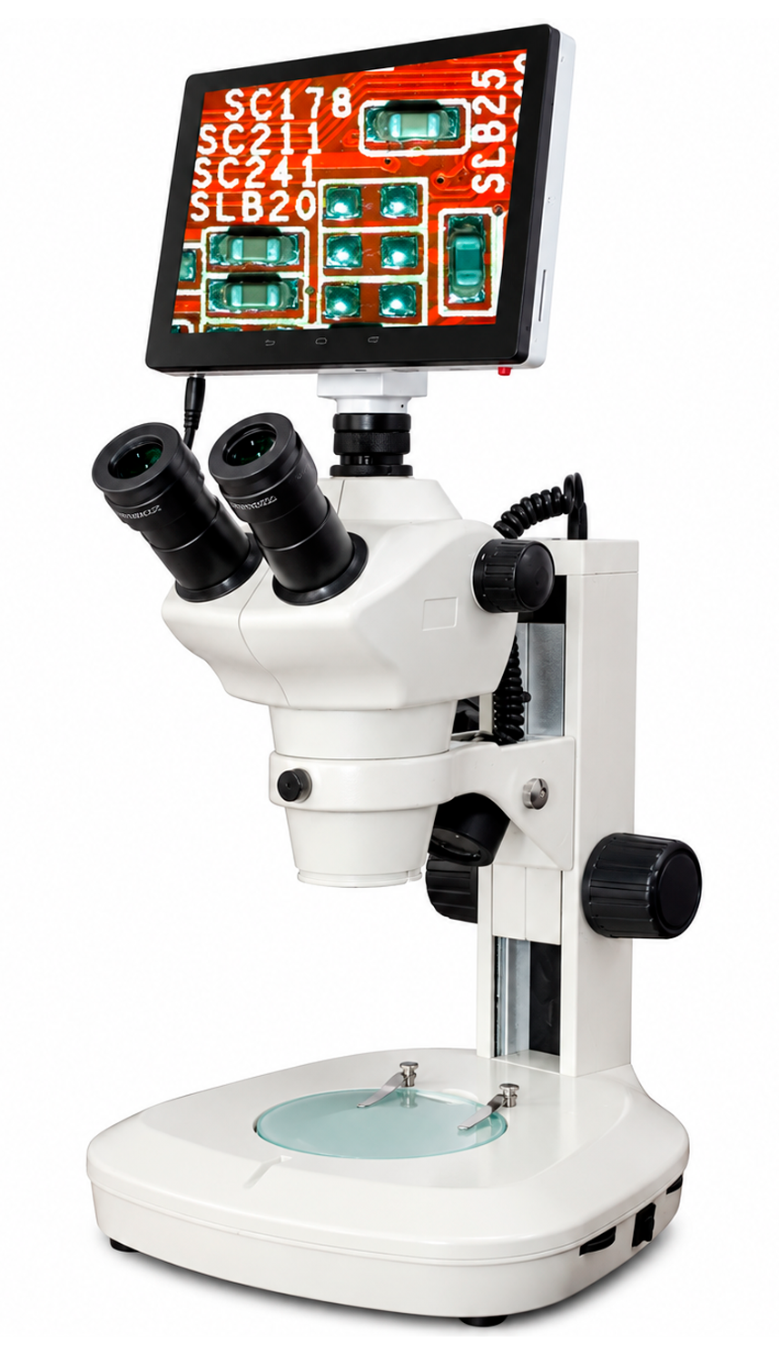 AmScope CP150-V220 � 9,7" touchsk�rm med 5 MP mikroskopkamera, Android, Wi-Fi og HDMIAmScope CP150-V220 � 9,7" touchsk�rm med 5 MP mikroskopkamera, Android, Wi-Fi og HDMI