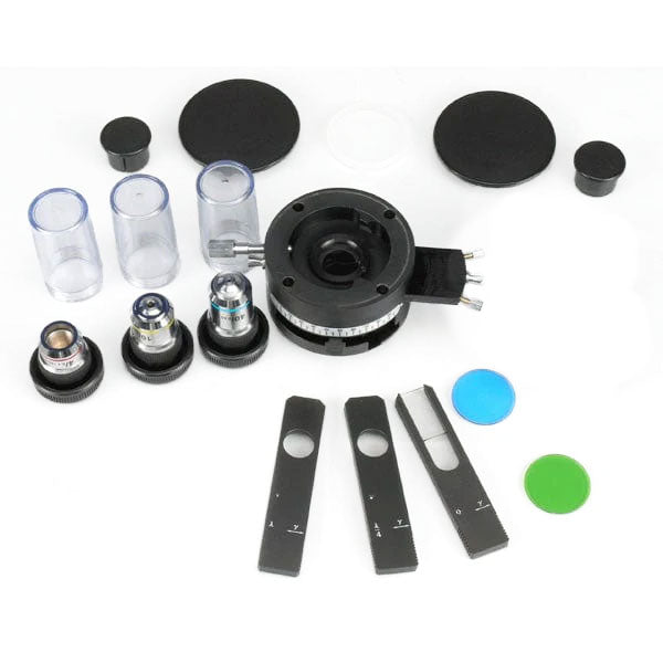 AmScope PZ200 Trinokul�rt Polariseringsmikroskop (40X�400X) m/lambda