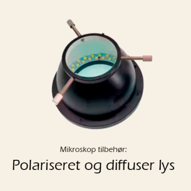 Polariseret og diffuser lys