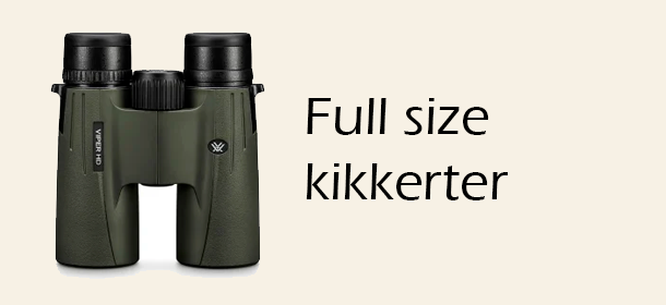 Fullsize kikkert (40 - 45 mm)