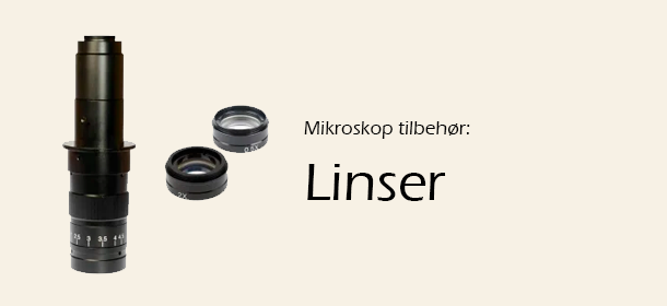 Linser til mikroskoper - 5 - 4.000x, doublere, adaptere