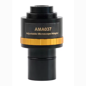 0,37x fokuserbar C-mount adapter til mikroskop &ndash; 23,2 / 30 / 30,5 mm