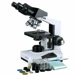 AmScope B490 Biologisk binokul�rt darkfield mikroskop (40X&ndash;2000X)