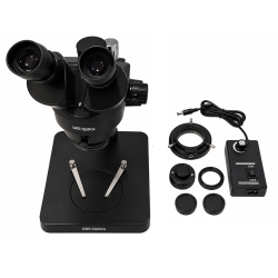 DIGI 0745SM-HD Trinokul�rt Simul-Focal stereomikroskop 7x�45x m/SONY IMX385 Full HD 60 FPS kamera