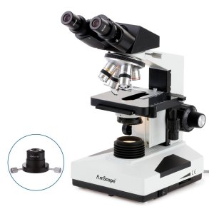 AmScope B490 Biologisk binokul�rt darkfield mikroskop (40X&ndash;2000X)