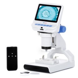 AmScope 4,3" Premium 1080P HD b�rbart digitalt mikroskop m/LCD-sk�rm (Klasses�t) (10 stk.)