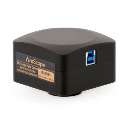 AmScope T490 simul-fokal biologisk trinokul�rt mikroskop (40X�2000X)  + 20MP USB 3.0 kamera (bundle)
