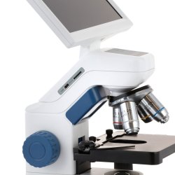 AmScope DM300HD Full HD 7 tommer digitalt lysmikroskop med mekanisk krydsbord