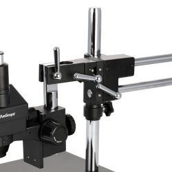 AmScope SM-4T Simul-Focal trinokul�rt zoom-stereomikroskop 3,5x-90x med dobbelt bomstander (sort)