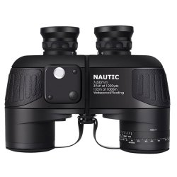 Astro Nautic 7x50 WP marinekikkert m/kompas