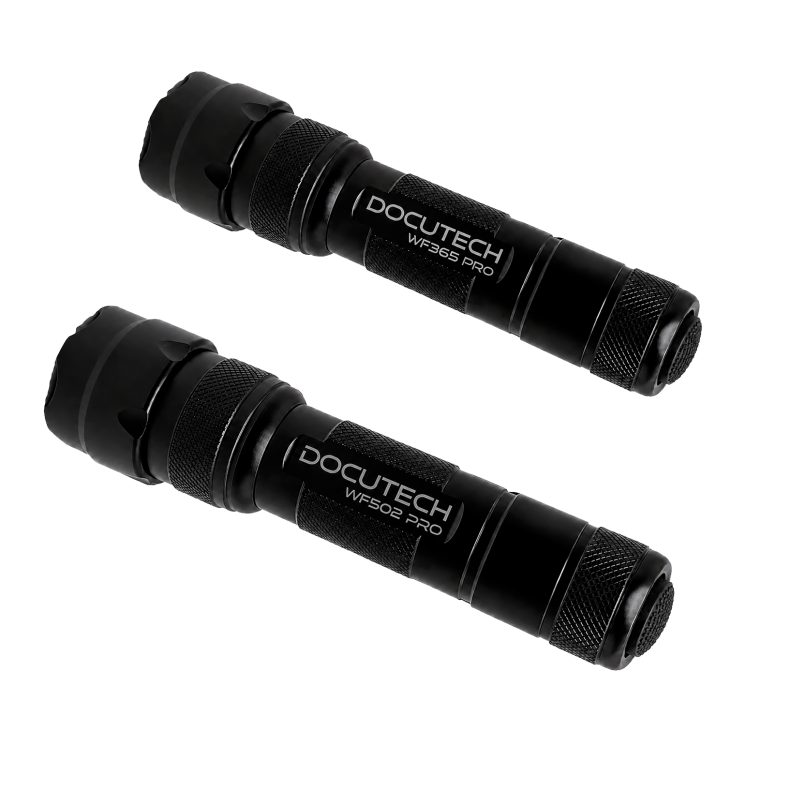 DocuTech WF Inspektionslygtes�t &ndash; UV 365 nm og hvidt lys