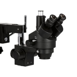 AmScope SM-4T Simul-Focal trinokul�rt zoom-stereomikroskop 3,5x-90x med dobbelt bomstander (sort)