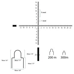 Vortex Recce Pro HD 8x32 R/T med sigtemiddel