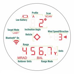 Vortex Fury HD 5000 AB 10x42 LRF m/afstandsmler (4500 meter)
