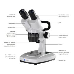 BMS Stereolup S-40-2L LED (10x/30x) 