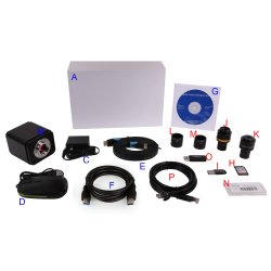 BMS Kamera, 4K, 8Mp, HDMI, RJ45, SD-kort, USB video, WiFi