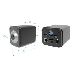 BMS Kamera, 4K, 8Mp, HDMI, RJ45, SD-kort, USB video, WiFi