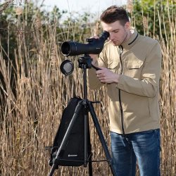 Bresser Spolux 20-60x80 + fotostativ &amp; rygsk