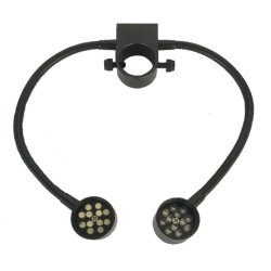 DIGI Dobbelt Svanehals lys (2 x 12 LED)