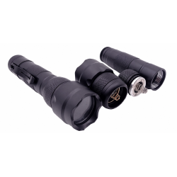DocuTech WF365 Pro UV-lygte til dokumentkontrol (365 nm Nichia LED med ZWB2-filter)