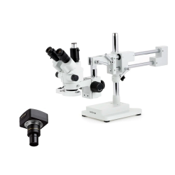AmScope SM-4 Simul-Focal Trinokul�rt stereomikroskop (7�&ndash;45x)