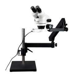 AmScope SM-7 Binokul�r Stereolup (3,5x-90x) m/justerbar arm