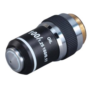 AmScope 100x akromatisk mikroskopobjektiv til biologiske mikroskoper
