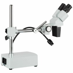 AmScope SE400-LED binokul�rt stereomikroskop LED, bomstativ (10x)