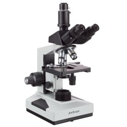 AmScope T490 simul-fokal biologisk trinokul�rt mikroskop (40X�2000) med 1,3MP USB 2.0 C-mount kamera