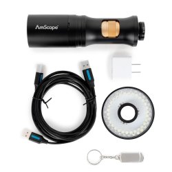 AmScope DM756 8,3MP All-in-One USB Digitalt Mikroskop (0,35x&ndash;11,2x)