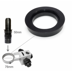 DIGI Adapterring 76 mm til 50 mm fokusholder til C-mount linser