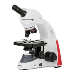 AmScope EduPro EDU550M Monokul�rt Lysmikroskop med mekanisk krydsbord og kraftig 3W LED-belysning