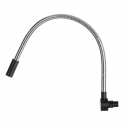 AmScope 50W LED fiberoptisk belysning med enkelt svanehals til mikroskoper