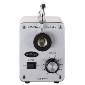 AmScope LED-50W fiberoptisk lyskilde