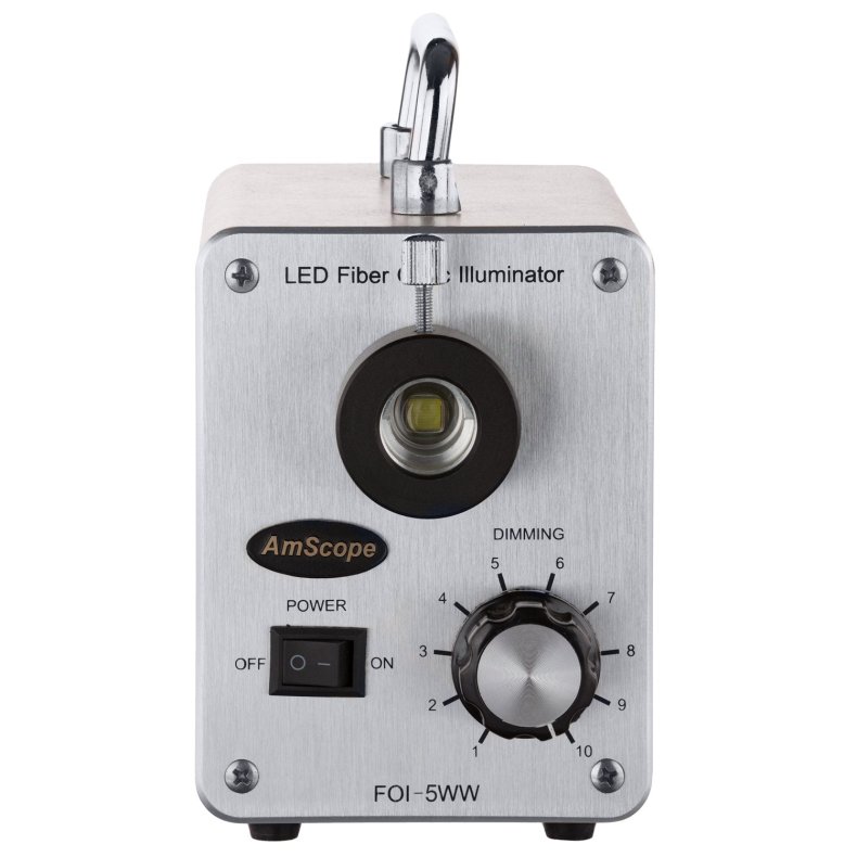 AmScope LED-50W fiberoptisk lyskilde