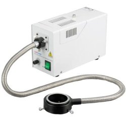 AmScope SM-4 Trinokul�r Stereolup (7x-45x) m/150W ringlys + 5MP kamera og dobbelt bomstander