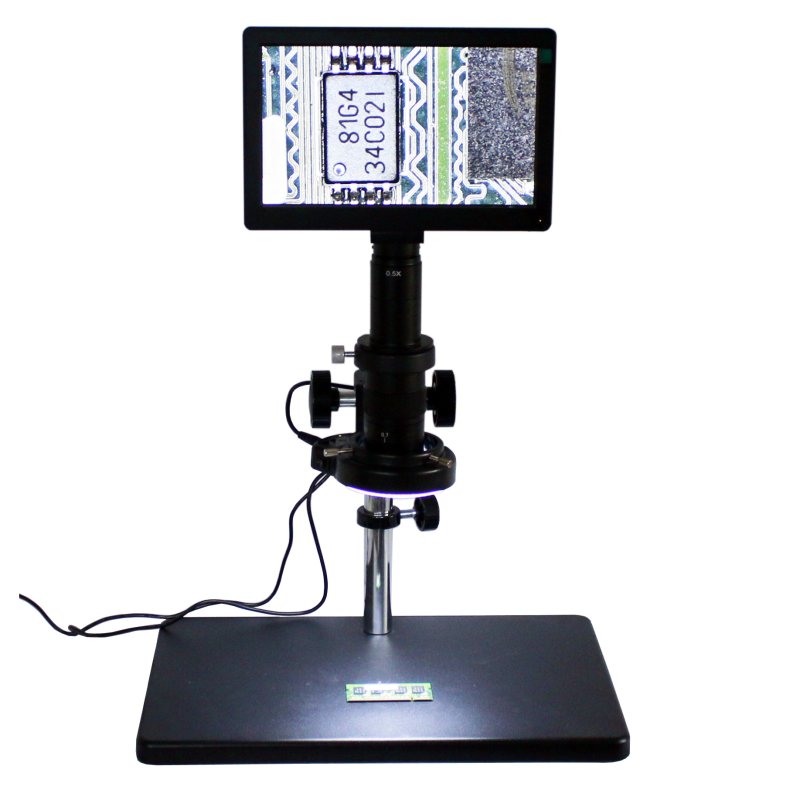 Bonde Far Grudge DIGI Industri Mikroskop 1080P + 9" LCD Skærm | Køb hos Kikkerteksperten.dk