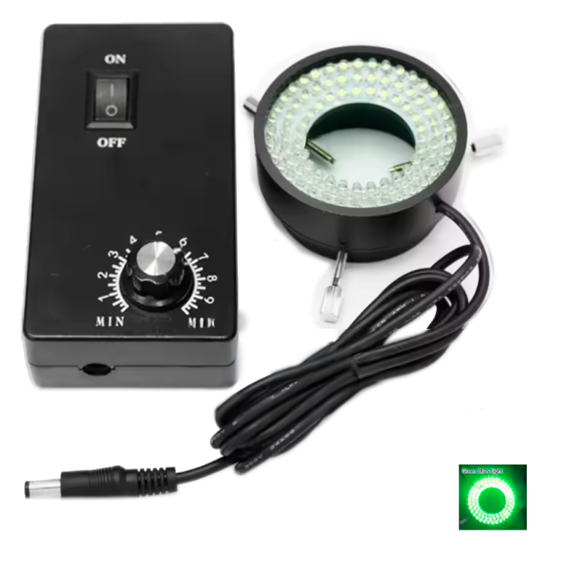 DIGI 96 LED Ringlys - Grnt lys (525Nm)