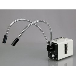 AmScope LED-20W fiberoptisk lyskilde med 20 W LED-lyskilde