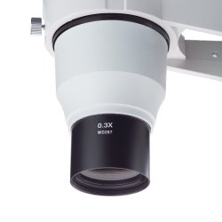 AmScope 0,3x Barlowlinse til ZM-seriens stereomikroskoper (48 mm)