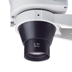 AmScope 0,5x Barlowlinse til SM-seriens stereomikroskoper (48 mm)