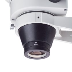 AmScope 2,0x Barlowlinse til SM- og SW-seriens stereomikroskoper (48 mm)
