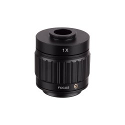 AmScope 1x C-mount kameraadapter til mikroskoper med CX-fotoport