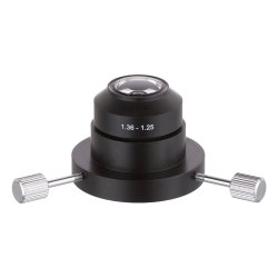 OMAX Advanced lysst�rk m�rkefeltkondensor til olieimmersion (NA 1,36-1,25) til biologiske mikroskoper