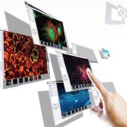 AmScope CP150-V220 � 9,7" touchsk�rm med 5 MP mikroskopkamera, Android, Wi-Fi og HDMI