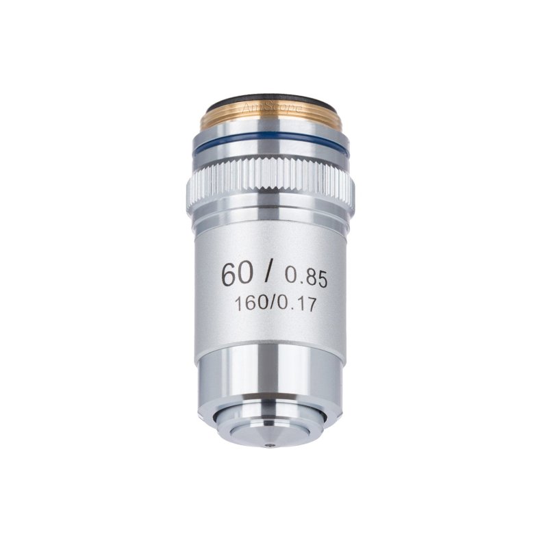 AmScope 60X akromatisk mikroskopobjektiv
