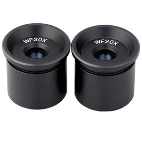 AmScope s�t med WF20X mikroskop�jestykker (30,5 mm)