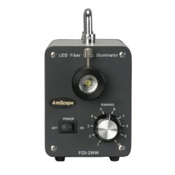 AmScope LED-20W fiberoptisk lyskilde med 20 W LED-lyskilde