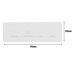 DIGI Mikrometer til mling/kalibrering (0,1mm, 0,15mm og 0,07mm)