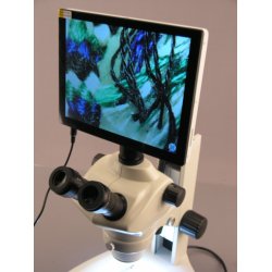AmScope CP 9,7" touchsk�rm 5,0 MP billedsystem med Android, Wi-Fi og HDMI til mikroskoper